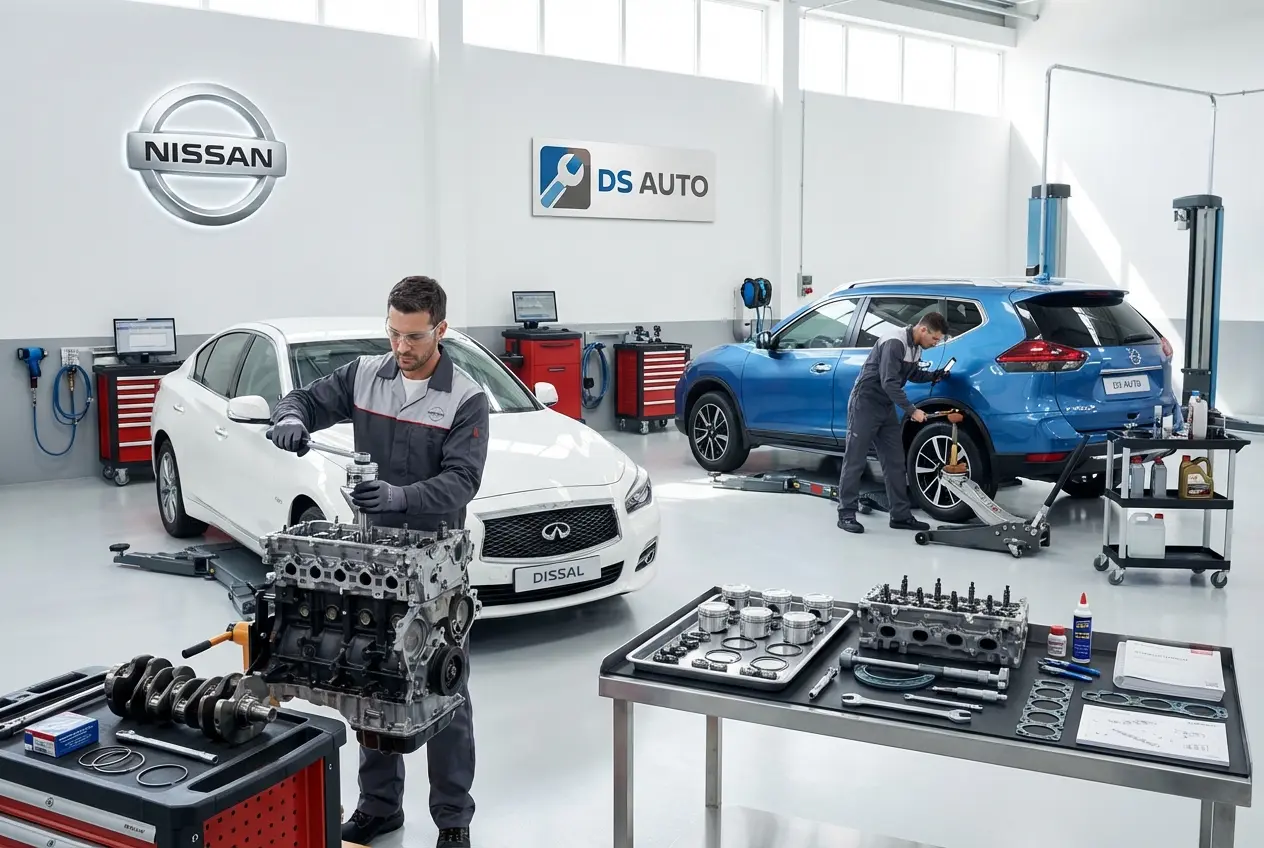 Диагностика и капитальный ремонт дизельного двигателя Nissan (Ниссан) в Жуковском – автосервис DS Auto, проверка и обслуживание дизеля
